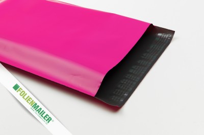 Folienmailer neon Pink L : 45 cm x 60 cm