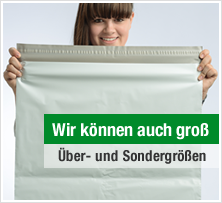 Folienmailer Versandtaschen in Übergrößen XXL